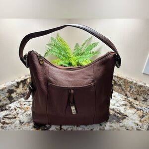Etienne Aigner Dark Brown Hobo Bag